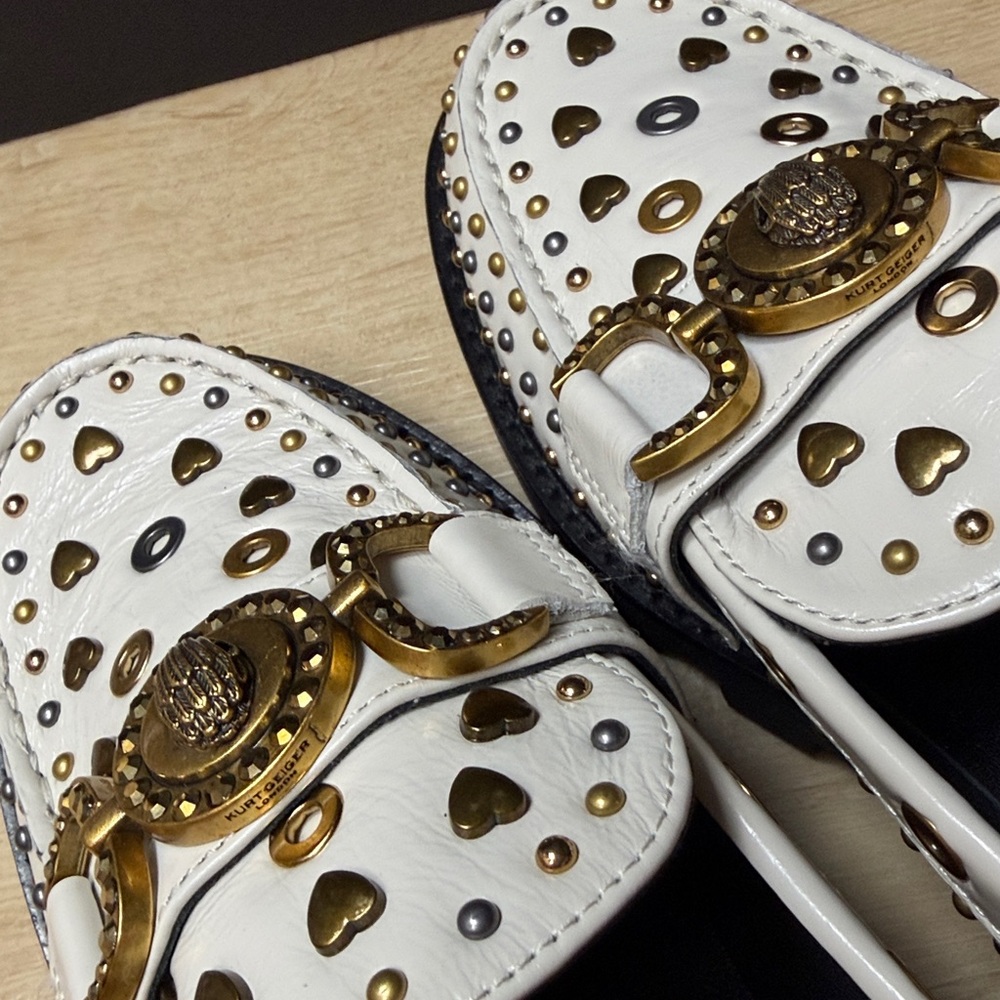 Kurt Geiger London Mansion Stud embellished loafers - Picture 8 of 12